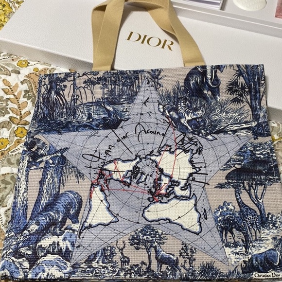 CD Around The World Tote-Limited Edition - Picture 2 of 5